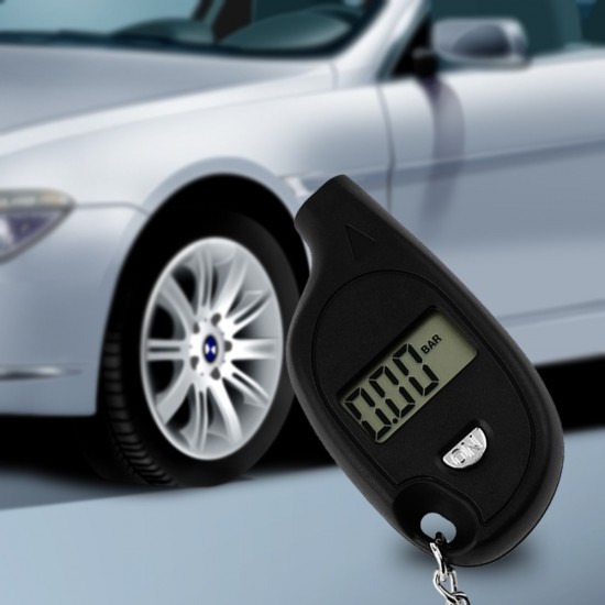 Air Pressure Digital Mini Gauge Keyring Air Pressure Digital Mini Gauge Keyring