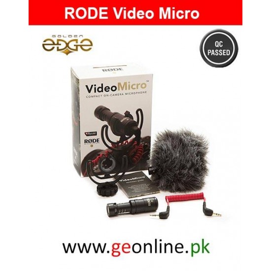 Mic Rode Video Micro Compact On-Camera Microphone with Rycote Lyre Shock Mount Mic Rode Video Micro Compact On-Camera Microphone with Rycote Lyre Shock Mount
