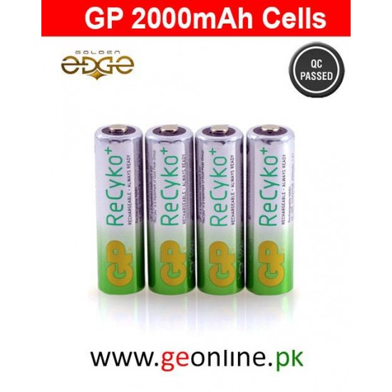 Battery AA GP Power 2000mAh Rechargeable 4 Cell Pack Battery AA GP Power 2000mAh Rechargeable 4 Cell Pack