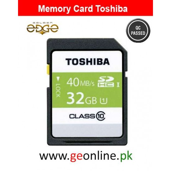 Memory Card Toshiba 32GB SD Class 10 Memory Card Toshiba 32GB SD Class 10