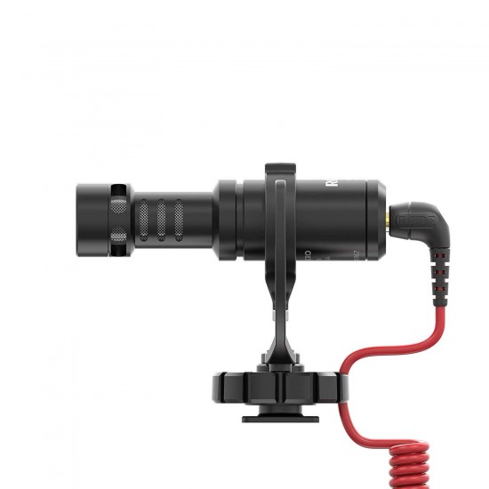 Mic Rode Video Micro Compact On-Camera Microphone with Rycote Lyre Shock Mount Mic Rode Video Micro Compact On-Camera Microphone with Rycote Lyre Shock Mount