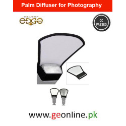 Flash Diffuser Universal Silver & White 2 In 1 Bounce Reflector