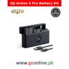 Battery DJI Action 5 Pro 4-in-1 Triple Battery Kit with 2100mAh Batteries & LCD Charger KF28.0127S1