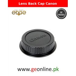 Lens Back Cap Canon DSLR Camera Rear Size - Black