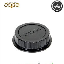 Lens Back Cap Canon DSLR Camera Rear Size - Black