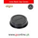 Lens Back Cap Canon DSLR Camera Rear Size - Black