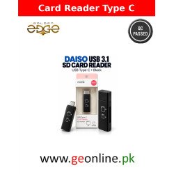 DAISO USB 3.1 Type-C SD and MicroSD Memory Card Reader