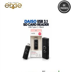 DAISO USB 3.1 Type-C SD and MicroSD Memory Card Reader