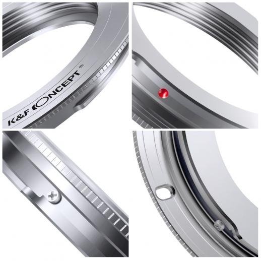 K&F Concept M42 to Canon EOS Lens Mount Adapter with Flange (KF06.148)
