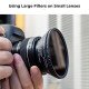 K&F Concept 11-in-1 Metal Step-Up Lens Filter Adapter Ring Kit (26mm to 82mm)