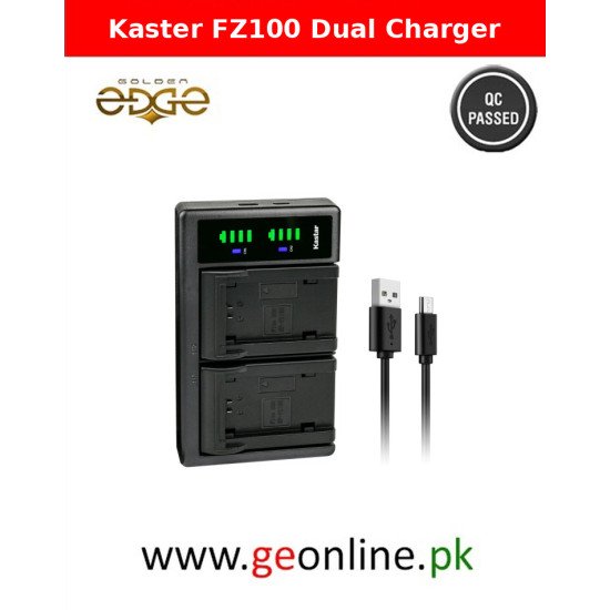Kastar LTD2 USB Dual Battery Charger for Sony NP-FZ100 Kastar LTD2 USB Dual Battery Charger for Sony NP-FZ100
