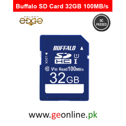 Buffalo SD Card 32GB – 100MB/s UHS-I Class 10 Memory Card – Supports Video Speed Class  Buffalo SD Card 32GB – 100MB/s UHS-I Class 10 Memory Card – Supports Video Speed Class