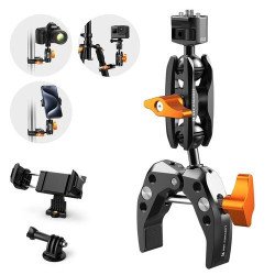 K&F MS13 Super Clamp with Ball Head Magic Arm KF31.083