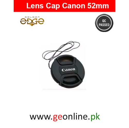 Lens Cap Canon 52mm Classic Front Cap For Canon 50mm 1.8II Lens Cap Canon 52mm Classic Front Cap For Canon 50mm 1.8II