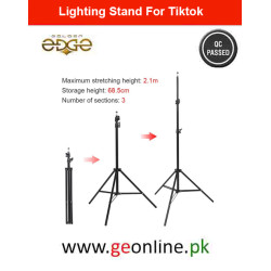 PORTABLE TRIPOD STAND FOR Lighting Ring Light CAMERA MOBILE LED Light 7 Feet