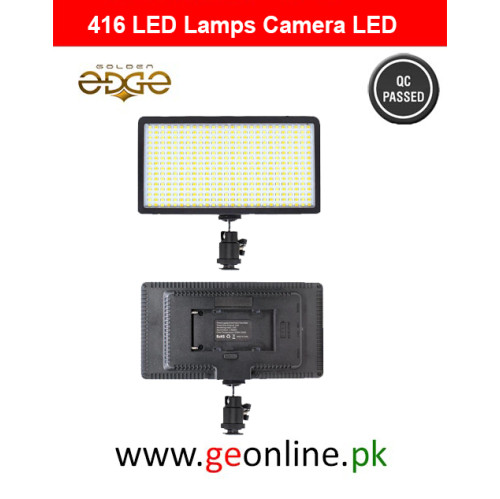 416 LED Video Light for DSLR & Mirrorless Cameras
