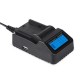 Ultra Fast ICON AC-VQ9001 NP-970 Charger For SONY NP-F550 570 750 770 970 960 975 Sony Handycams, NW CN160 CN-216 LED Light,NW 759 74K 760 Feelworld,759 74K 760 FM-500H NP-F970 F980 F990