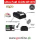 Ultra Fast ICON AC-VQ9001 NP-970 Charger For SONY NP-F550 570 750 770 970 960 975 Sony Handycams, NW CN160 CN-216 LED Light,NW 759 74K 760 Feelworld,759 74K 760 FM-500H NP-F970 F980 F990