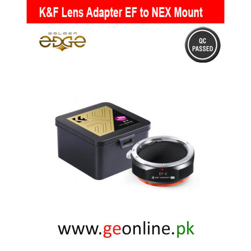 K&F Lens Adapter EF to NEX K&F PRO KF06.437 K&F Lens Adapter EF to NEX K&F PRO KF06.437