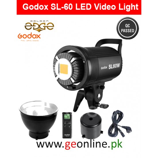 Godox SL-60 LED Video Light (Daylight-Balanced) Bi-Color