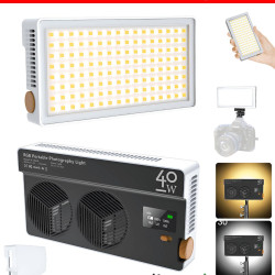 MAMEN Portable 40W RGB Fill Light Full-color Atmosphere Photography Light Custom Pocket Spotlight For Photography Volg Live MAMEN Portable 40W RGB Fill Light Full-color Atmosphere Photography Light Custom Pocket Spotlight For Photography Volg Live
