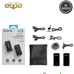BOYA BY-XM6-S1 Digital Camera-Mount True-Wireless with 3 Years Warranty