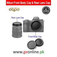 Nikon Z50 Z30 Z9 Z8 Z6 Z7 Z5 Z fc Front Body Cap & Rear Lens Cap Cover Fit for Nikon Z Mount for Zfc Z9 Z8 Z7 II Z7II Z6 II Z6II Z 5 Z 6 Z 7 Z 50 Z 9 Camera
