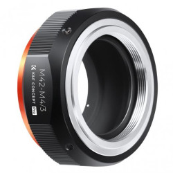 K&F Lens Adapter M42 To M43 Mount Camera with Matting Varnish Lens Mount Adapter K&F PRO KF06.441 K&F Lens Adapter M42 To M43 Mount Camera with Matting Varnish Lens Mount Adapter K&F PRO KF06.441