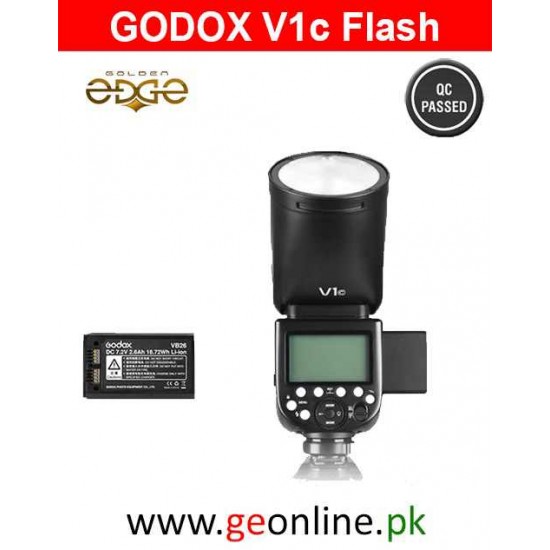 Godox V1 Flash for Canon Round Battery