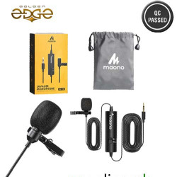 Mic Maono Collar AU-100 Microphone, Clip on Lapel Mic with Omnidirectional Condenser for Podcasting, Recording, Vlogging Mic Maono Collar AU-100 Microphone, Clip on Lapel Mic with Omnidirectional Condenser for Podcasting, Recording, Vlogging
