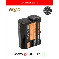 K&F Concept EN-EL15 Replacement Lithium-Ion Battery for Nikon Cameras