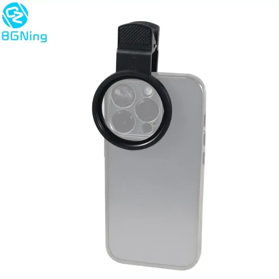 52mm Professional Phone Camera Lens Filter Ring Mount Clip for All Smartphones