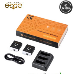 K&F 2X Battries+3 Channel Charger Gopro 9 10 11 12 K&F KF28.0032 K&F 2X Battries+3 Channel Charger Gopro 9 10 11 12 K&F KF28.0032