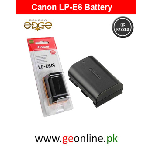 Canon LP-E6N Battery | For EOS R, R5, R6, 5D, 7D, 90D Cameras Canon LP-E6N Battery | For EOS R, R5, R6, 5D, 7D, 90D Cameras