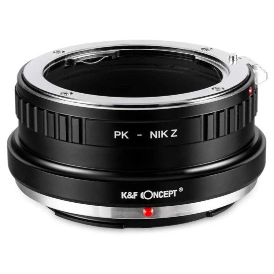 K&F Lens Adapter Pentax PK to Nikon Z Mount – KF06.368 K&F Lens Adapter Pentax PK to Nikon Z Mount – KF06.368