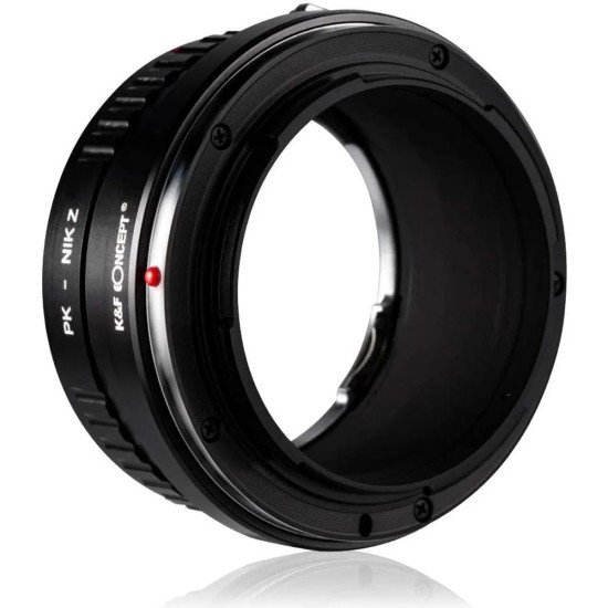 K&F Lens Adapter Pentax PK to Nikon Z Mount – KF06.368 K&F Lens Adapter Pentax PK to Nikon Z Mount – KF06.368