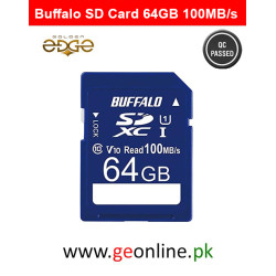 Buffalo SD Card 64GB – 100MB/s UHS-I Class 10 Memory Card – Supports Video Speed Class Buffalo SD Card 64GB – 100MB/s UHS-I Class 10 Memory Card – Supports Video Speed Class