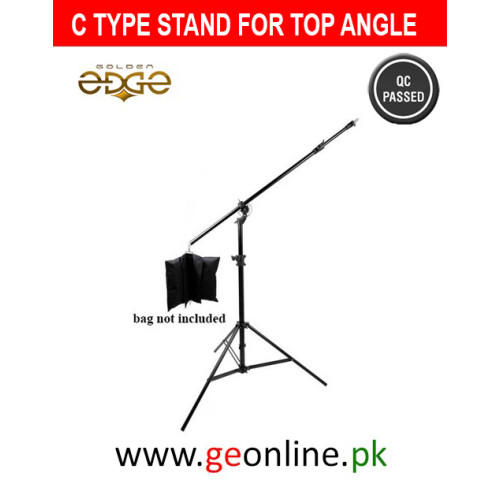 C Stand Type for Softbox & Camera – Top Angle Lighting Support C Stand Type for Softbox & Camera – Top Angle Lighting Support