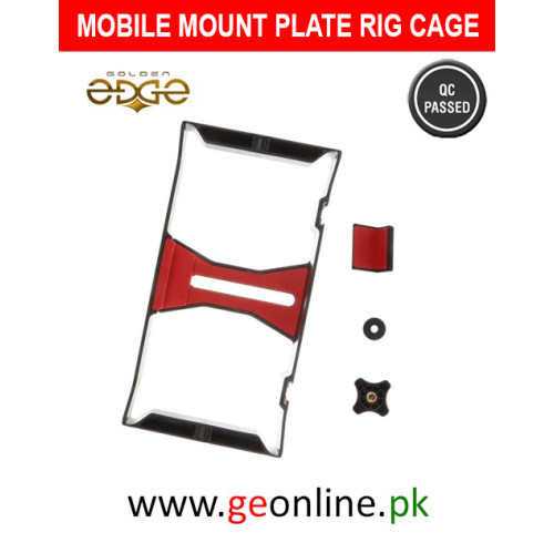 Smartphone Cage Rig Stabilizer – Double Handle Video Rig with Cold Shoe & Mic Holder Smartphone Cage Rig Stabilizer – Double Handle Video Rig with Cold Shoe & Mic Holder