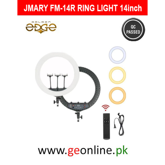 Jmary FM-14R – 34cm Professional Ring Light 14″ inches With Remote