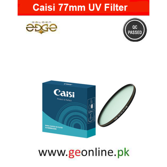 Caisi 77mm Multi-Layer UV Protection Lens Filter – Pro-Grade Clarity & Rugged Protection for Large Lenses Caisi 77mm Multi-Layer UV Protection Lens Filter – Pro-Grade Clarity & Rugged Protection for Large Lenses