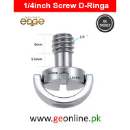 1/4 inch Screw D-Ring For Camera Quick Release Plate Baseplate Rig QR