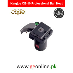 Kingjoy QB-10 Professional Ball Head with 1/4-Inch Threaded Rapid Connect RC2 Quick Release Plate Kingjoy QB-10 Professional Ball Head with 1/4-Inch Threaded Rapid Connect RC2 Quick Release Plate