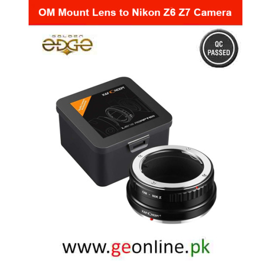 K&F Concept Lens Mount Adapter for Olympus OM Mount Lens to Nikon Z6 Z7 Camera