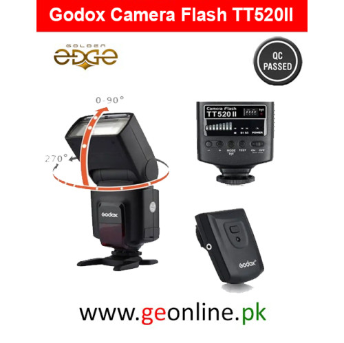Godox Camera Flash TT520II for Canon Nikon Pentax Olympus DSLR Cameras