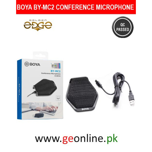 BOYA BY-MC2 Super-Cardioid Conference Microphone | USB