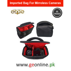 Imported Small Black Camera Bag For Mirroless Cameras