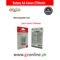 2PCS Batteries Canon AA Rechargeable batteries 2700 mAh 2PCS Batteries Canon AA Rechargeable batteries 2700 mAh