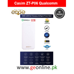 Casim ZT-P06 Qualcomm QC 3.0 & PD 3.0 Fast Charging Power Bank – 10000mAh (White)