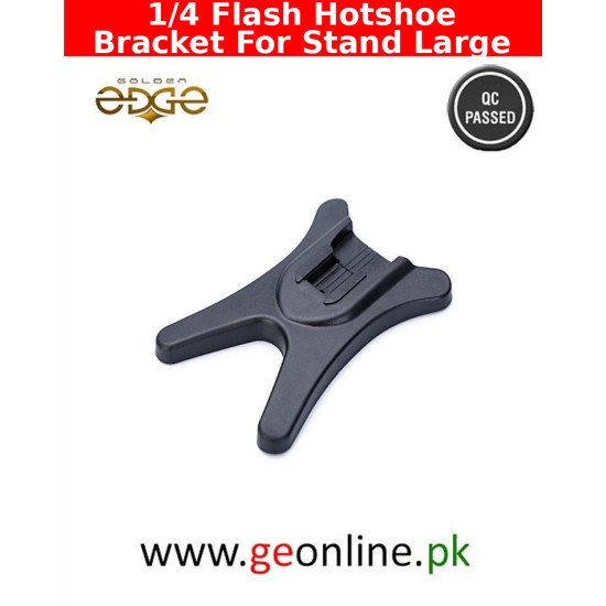1/4 Flash Hotshoe Bracket For Stand Large